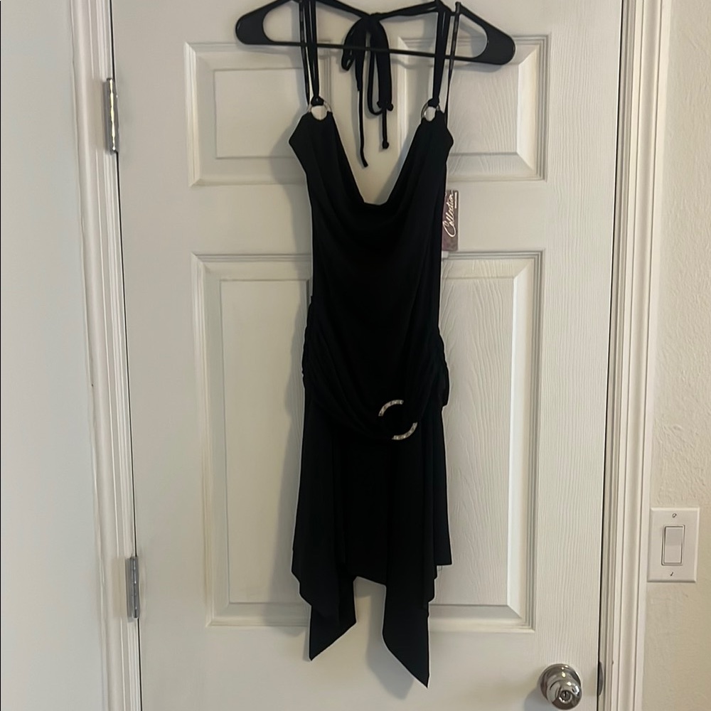 XOXO Elegant Black Sleeveless Dress